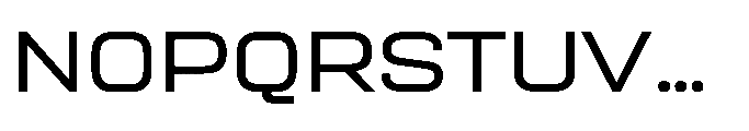 Sygnos Light XExp Regular Font UPPERCASE