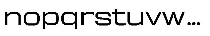 Sygnos Light XExp Regular Font LOWERCASE