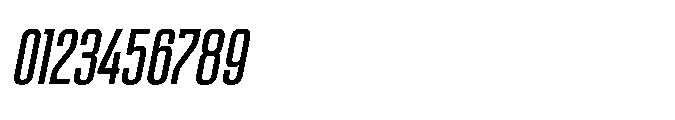 Sygnos Md Condensed Oblique Font OTHER CHARS
