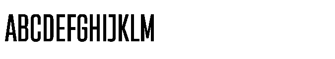 Sygnos Md Condensed Regular Font UPPERCASE