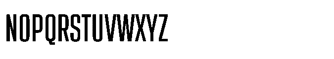Sygnos Md Condensed Regular Font UPPERCASE