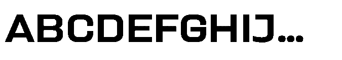 Sygnos Md Exp Regular Font UPPERCASE