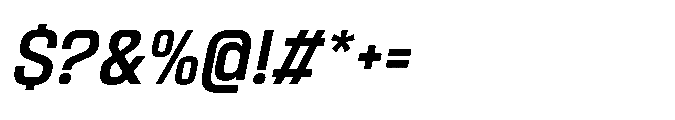 Sygnos Md Oblique Font OTHER CHARS