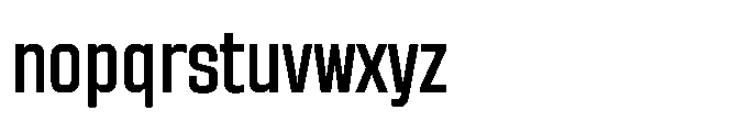 Sygnos Md Sm Condensed Regular Font LOWERCASE