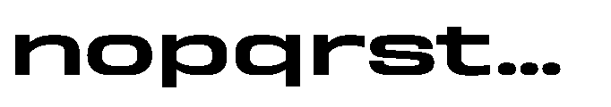 Sygnos Md UExp Regular Font LOWERCASE
