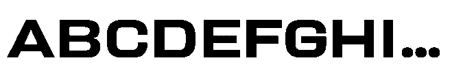Sygnos Md XExp Regular Font UPPERCASE