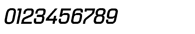 Sygnos Oblique Font OTHER CHARS