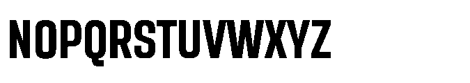 Sygnos Sm Condensed Bold Font UPPERCASE