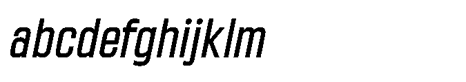 Sygnos Sm Condensed Oblique FONT