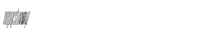 Sygnos Th Cmp Oblique Font LOWERCASE