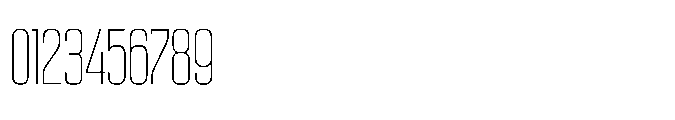 Sygnos Th Condensed Regular Font OTHER CHARS