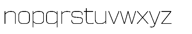 Sygnos Th Exp Regular Font LOWERCASE