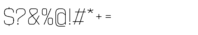 Sygnos Th Regular Font OTHER CHARS