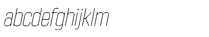 Sygnos Th Sm Condensed Oblique FONT