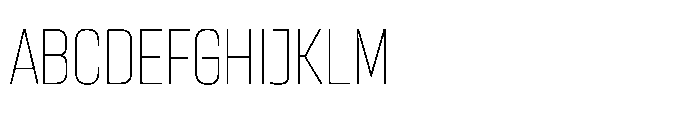 Sygnos Th Sm Condensed Regular Font UPPERCASE