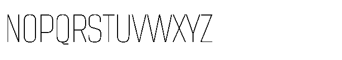 Sygnos Th Sm Condensed Regular Font UPPERCASE