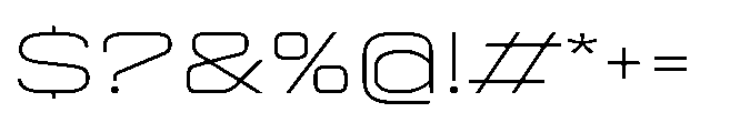 Sygnos Th UExp Regular Font OTHER CHARS