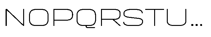 Sygnos Th UExp Regular Font UPPERCASE
