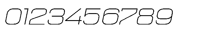 Sygnos Th XExp Oblique Font OTHER CHARS