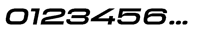 Sygnos UExp Oblique Font OTHER CHARS