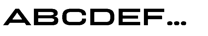 Sygnos UExp Regular Font UPPERCASE
