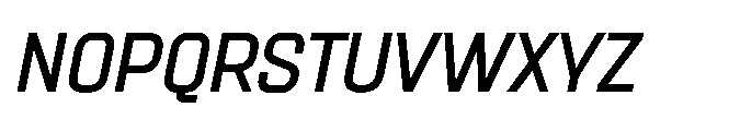 Sygnos Variable Oblique Oblique Font UPPERCASE