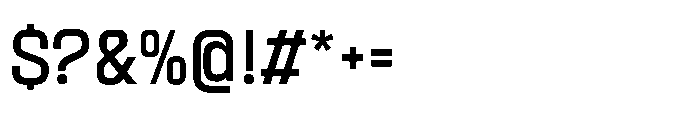 Sygnos Variable Regular Font OTHER CHARS