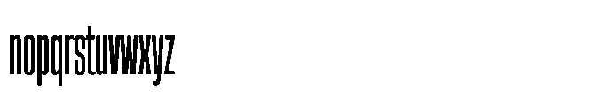 Sygnos XCn Bold Font LOWERCASE