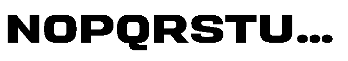 Sygnos XExp Bold Font UPPERCASE