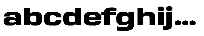 Sygnos XExp Bold FONT