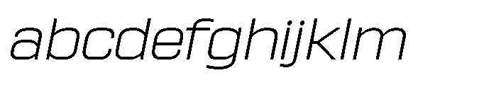 Sygnos Xt Light Exp Oblique FONT