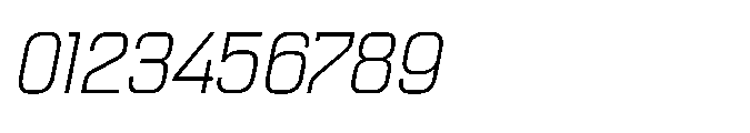 Sygnos Xt Light Oblique Font OTHER CHARS
