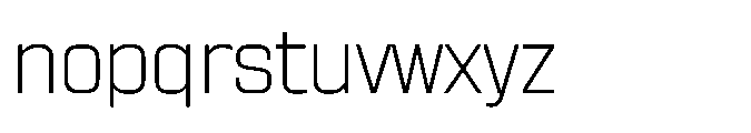 Sygnos Xt Light Regular Font LOWERCASE