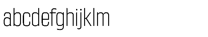 Sygnos Xt Light Sm Condensed Regular FONT