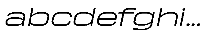 Sygnos Xt Light UExp Oblique FONT
