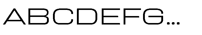 Sygnos Xt Light UExp Regular Font UPPERCASE