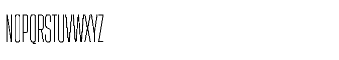 Sygnos Xt Light XCn Regular Font UPPERCASE