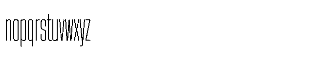 Sygnos Xt Light XCn Regular Font LOWERCASE