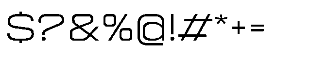Sygnos Xt Light XExp Regular Font OTHER CHARS