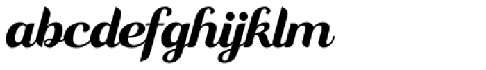 Syifa Script Font LOWERCASE