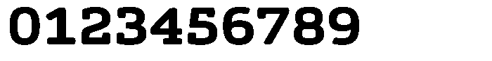 Syke Mono Slab Rnd Bold Font OTHER CHARS