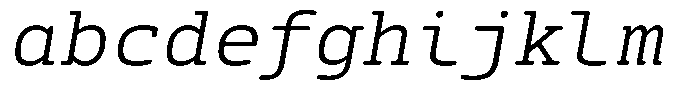 Syke Mono Slab Rnd Light Ital FONT