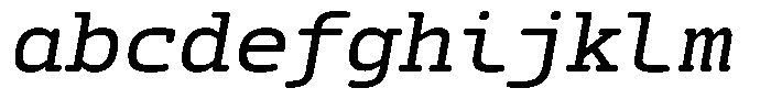 Syke Mono Slab Rnd Regular Ital FONT