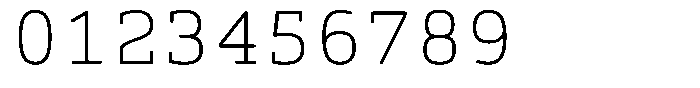 Syke Mono Slab Rnd Thin Font OTHER CHARS