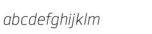 Syke Thin Italic FONT