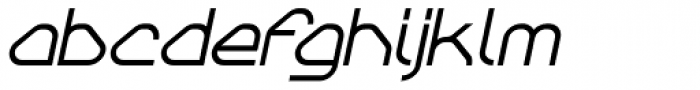 Sylar Bold Italic Font LOWERCASE