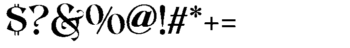 Sylvaria Font OTHER CHARS