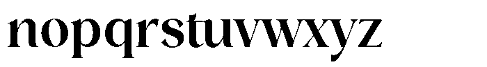 Sylvaria Font LOWERCASE