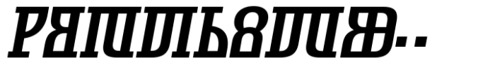 Symbolum Bold Italic Font UPPERCASE