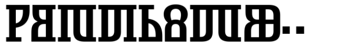 Symbolum Bold Font UPPERCASE